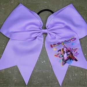 Demon hunters Purple Kids Hair Bow